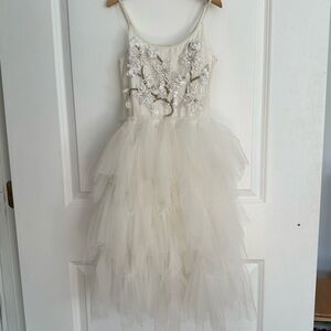 Tutu Du Monde Ivory Floral Dress